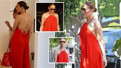 جينيفر لوبيز بإطلالة صيفية رائعة بأحدث ظهور لها في لوس أنجلوس