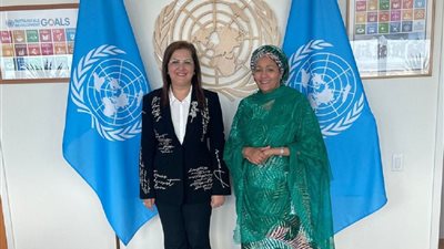 هالة السعيد تلتقي نائبة الأمين العام للأمم المتحدة على هامش منتدى HLPF 2023 بنيويورك 