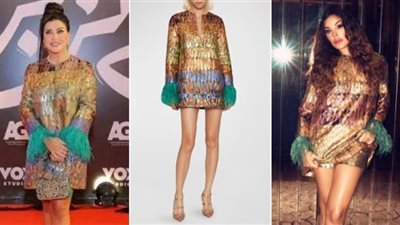 جومانة مراد تتعرض لموقف محرج بسبب نادين نسيب نجيم بسبب هذا الفستان (صور)