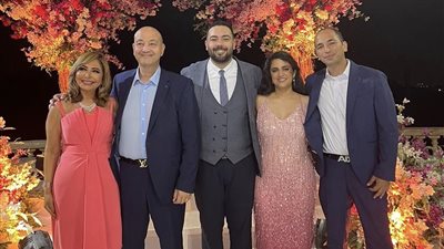 صدمة لرواد السوشيال ميديا بعد حفل خطوبة نجل عمرو أديب