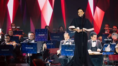 مي فاروق في الأحساء هاشتاج يتصدر تويتر بجولة المملكة 2023 