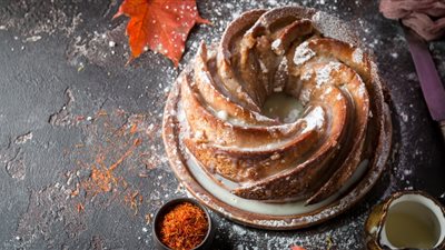 طريقة عمل كيكة الزعفران لمرضى السكر