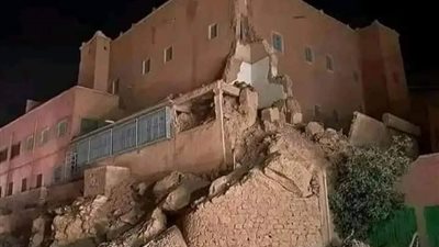 زلزال المغرب 7 ريختر والأهالي يفرون إلى الشوارع