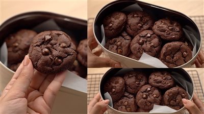 طريقة عمل الكوكيز في المنزل مثل محلات الحلوى