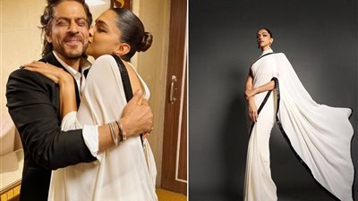 ديبيكا بادكون تحتفل بنجاح فيلم Jawan «بقبلة شاروخان»