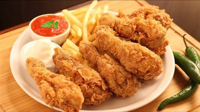 طريقة عمل بروستد الدجاج مثل المحلات