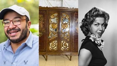 حسام داغر يفوز بغرفة نوم سامية جمال في مزاد انتيكات