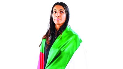 الإماراتية شما الكلباني تسطر التاريخ في رياضة الجوجيتسو