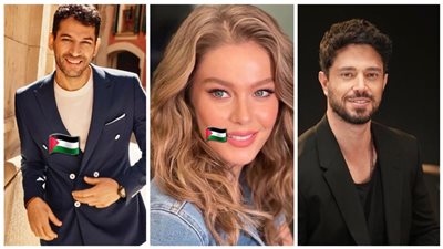 6 نجوم أتراك تضامنوا مع فلسطين أبرزهم مراد يلدريم وبورجو بيريجيك