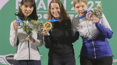 السعودية وأوكرانيا تسيطران على الذهب في دورة الألعاب القتالية