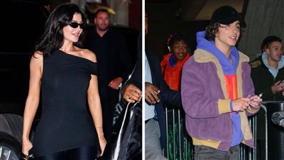 كايلي جينر تتألق مع حبيبها تيموثي شالاميت في ظهور رومانسي