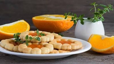طريقة عمل بسكويت البرتقال 