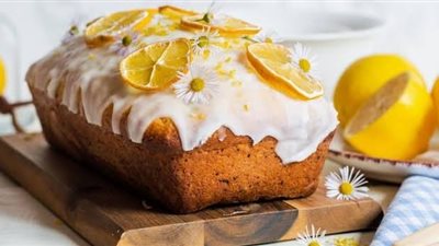 طريقة عمل كيكة الليمون 