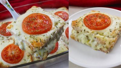 طريقة عمل توست الدجاج بالبشاميل في 5 خطوات سهلة 