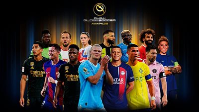 تراجع محمد صلاح للمركز الثاني خلف رونالدو فى تصويت جائزة جلوب سوكر 2023