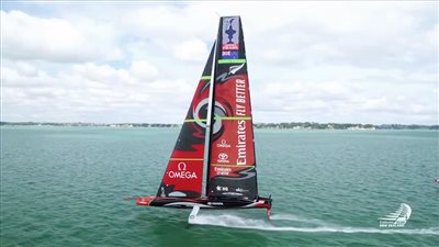 انطلاق منافسات سباق القوارب الشراعية لكأس أمريكا لليخوت بجدة