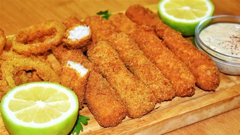 طريقة عمل أصابع السمك