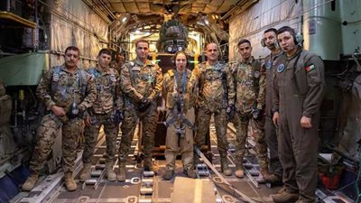 10 معلومات عن الأميرة سلمى بعد مشاركتها في إنزال جوي للمستشفى الأردني 