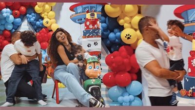 ميريام فارس تنشر صورها مع زوجها لأول مرة في عيد ميلاد ابنهما