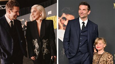 برادلي كوبر يحتفل مع ليدي جاجا بافتتاح فيلمه الجديد «مايسترو» 