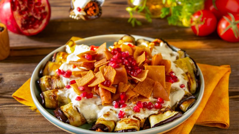 طريقة عمل فتة الباذنجان