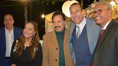 محمد رياض يساند صديقه خالد عبد السلام في حفل خطوبته (صور)