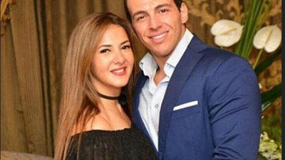 رامي رضوان يهنئ زوجته دنيا سمير غانم بعيد ميلادها | صور