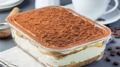 طريقة عمل كيكة القهوة الباردة