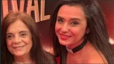 رشا سامي العدل تحتفل بعيد ميلاد والدتها