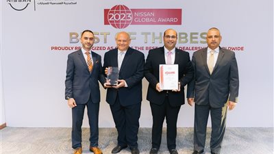 نيسان العالمية تمنح «إسكندرية الهندسية للسيارات» Alex ECC جائزة الخدمات المتكاملة 2023