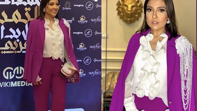 مي كساب تبهر الجمهور بلمسة أنثوية بسيطة في ملتقى التميز والإبداع (صور)