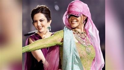 لقطات مثيرة قبل زفاف القرن الهندي 2024 وعرض مبهر لـ ريانا (صور)