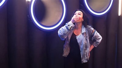 ميرهان حسين تعلق على الشبه مع كيم كارديشيان في «رامز جاب من الآخر»