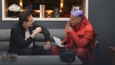 رامز جلال يسخر من طارق لطفي ومحمد رياض: بيمثلوا على الكنبة