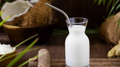 طريقة عمل مشروب السوبيا بطعم جوز الهند مثل الجاهز