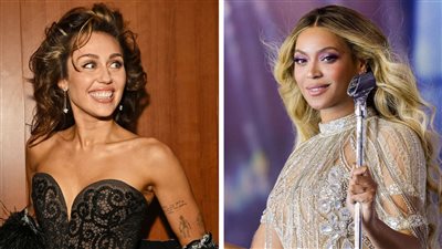 مايلي سايرس تتعاون مع بيونسيه وتفاجئ الجمهور بأغنية جديدة 