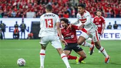 موعد مباراة الأهلي والزمالك والقنوات الناقلة وطاقم التحكيم المتوقع