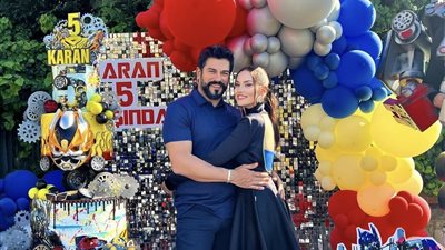 بوراك أوزجيفيت وفهرية آفجان يحتفلان بعيد ميلاد طفلهما (صور)