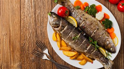 طريقة عمل السمك البوري المشوي.. صحي ولذيذ