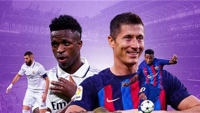 ريال مدريد وبرشلونة يضربان موعدا لكلاسيكو حسم الدوري اليوم