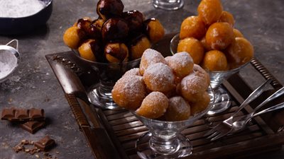 طريقة عمل لقمة القاضي مثل الجاهزة