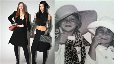 جيجي حديد تحتفل بعيد ميلادها بصور من طفولتها (صور) 