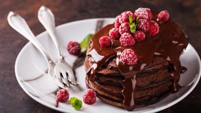  طريقة عمل البان كيك بالشوكولاتة الشهية