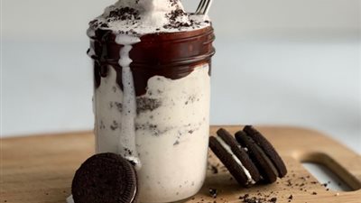 طريقة عمل ميلك شيك الأوريو بخطوات سهلة