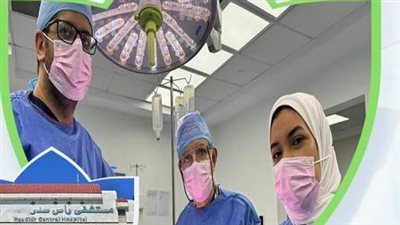 نجاح عملية ولادة لمريضة حامل متكرر خمس قيصريات بجنوب سيناء