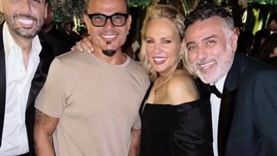 صورة عمرو دياب وشيرين رضا تشعل السوشيال ميديا.. هل عادا؟